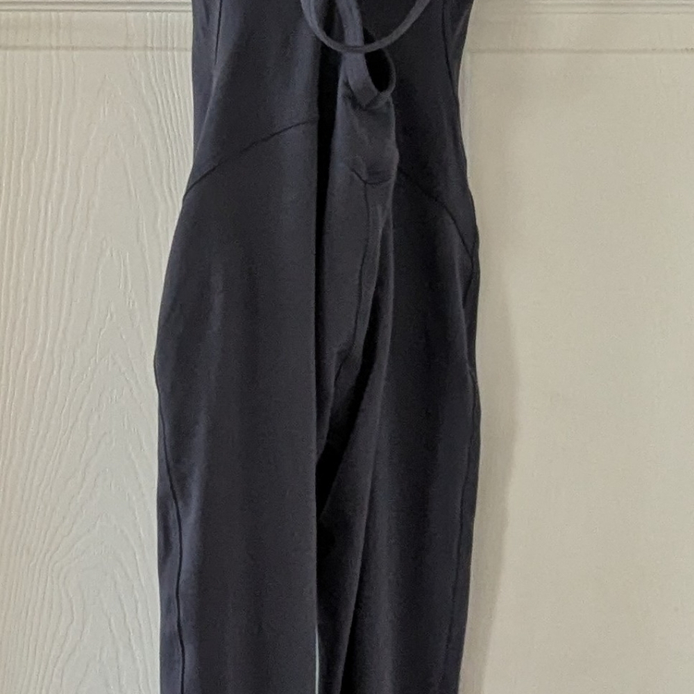 Bombshell Women’s Charcoal Strappy Jumpsuit Size Medium,Euc - Picture 9 of 12